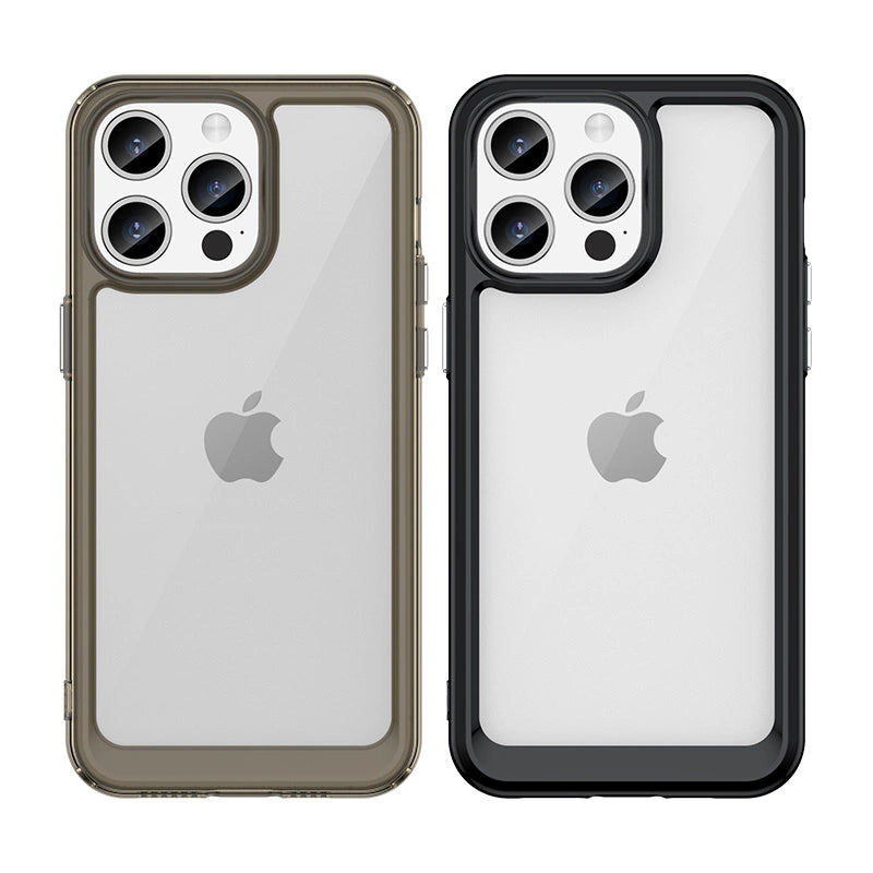 Wzmocnione etui z elastyczną do iPhone 15 Pro Outer Space - niebieskie – zdjęcie 3