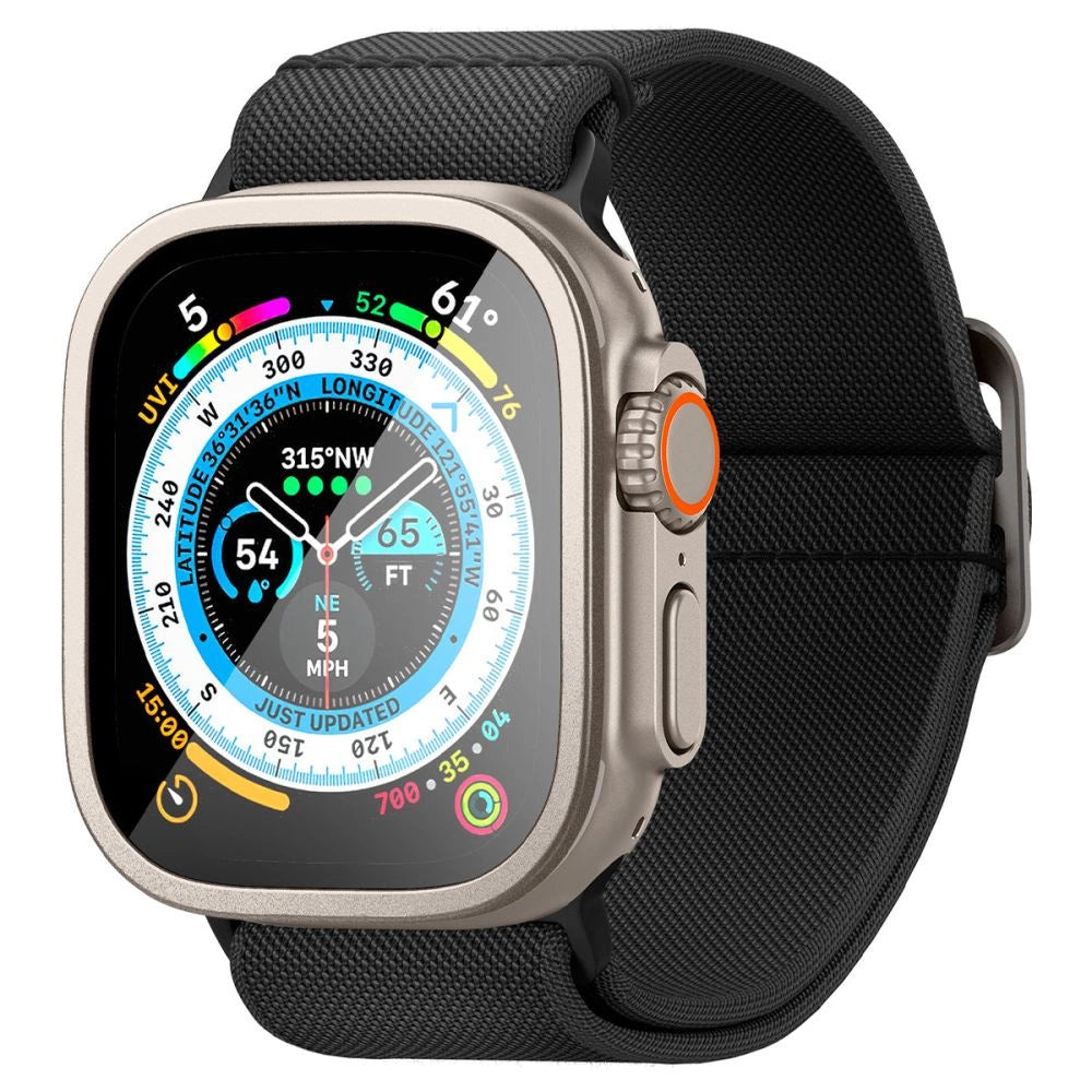 Szkło hartowane Spigen Glas.tR Slim Pro na Apple Watch Ultra (49 mm) - beżowe – zdjęcie 2