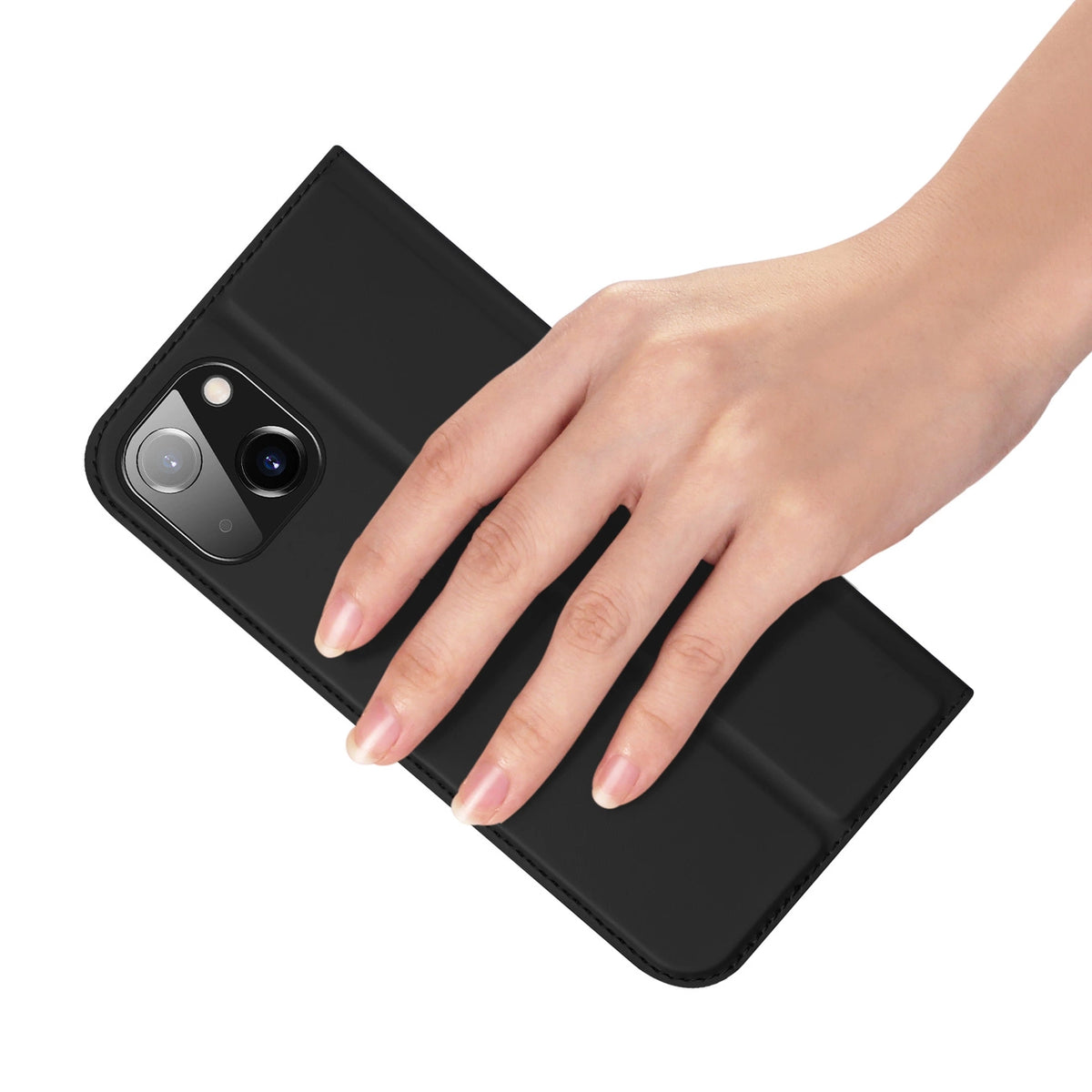 Etui do iPhone 15 Plus pokrowiec z klapką i portfelem Dux Ducis Skin Pro – zdjęcie 6