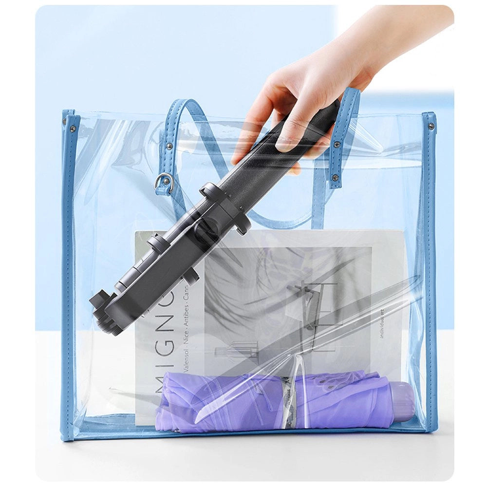 Selfie stick Ugreen LP586 statyw teleskopowy z pilotem Bluetooth - czarny – zdjęcie 11