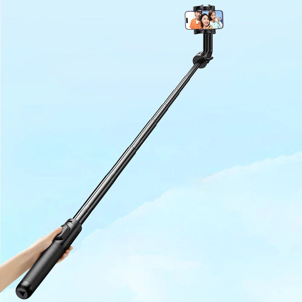 Selfie stick Ugreen LP586 statyw teleskopowy z pilotem Bluetooth - czarny – zdjęcie 10