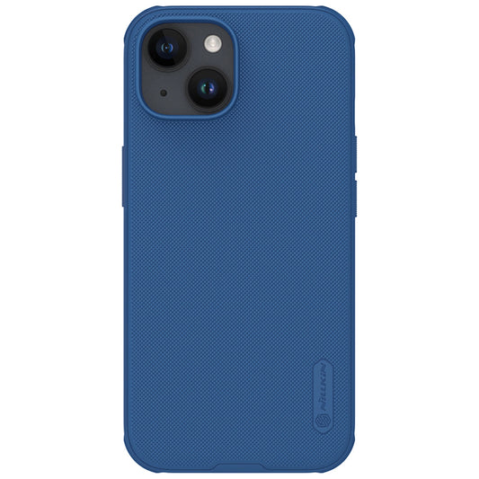 Wzmocnione etui do iPhone 15 Plus Nillkin Frosted Shield Pro - niebieskie
