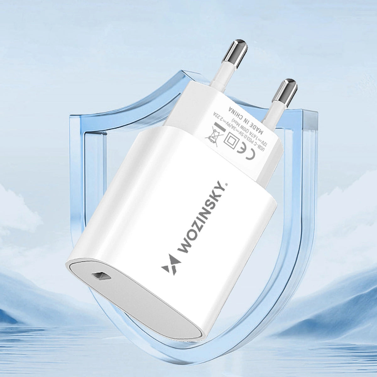 Ładowarka sieciowa Wozinsky WGWCCW 20W USB-C - biała – zdjęcie 12