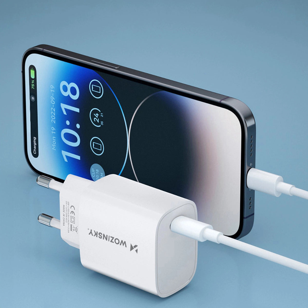 Ładowarka sieciowa Wozinsky WGWCCW 20W USB-C - biała – zdjęcie 14