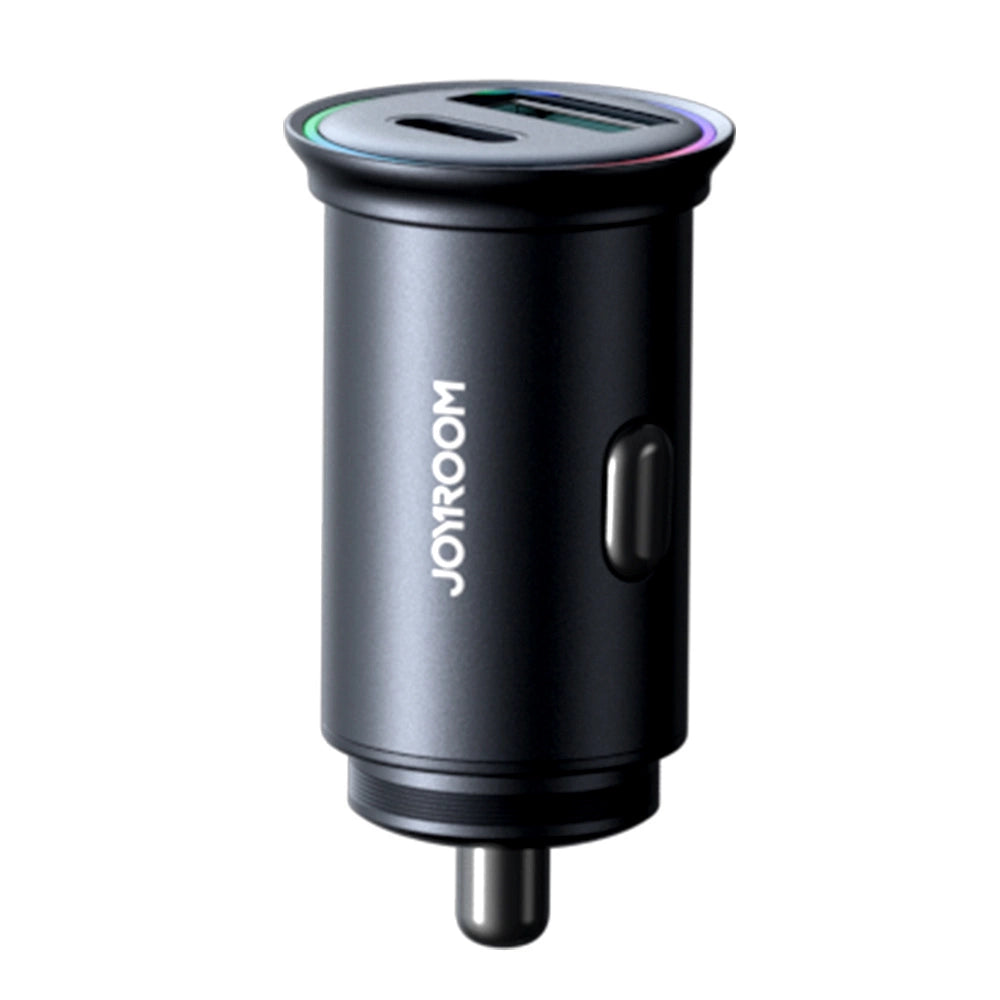 Mini ładowarka Joyroom JR-CCN04 60W USB-A USB-C - czarna – zdjęcie 3
