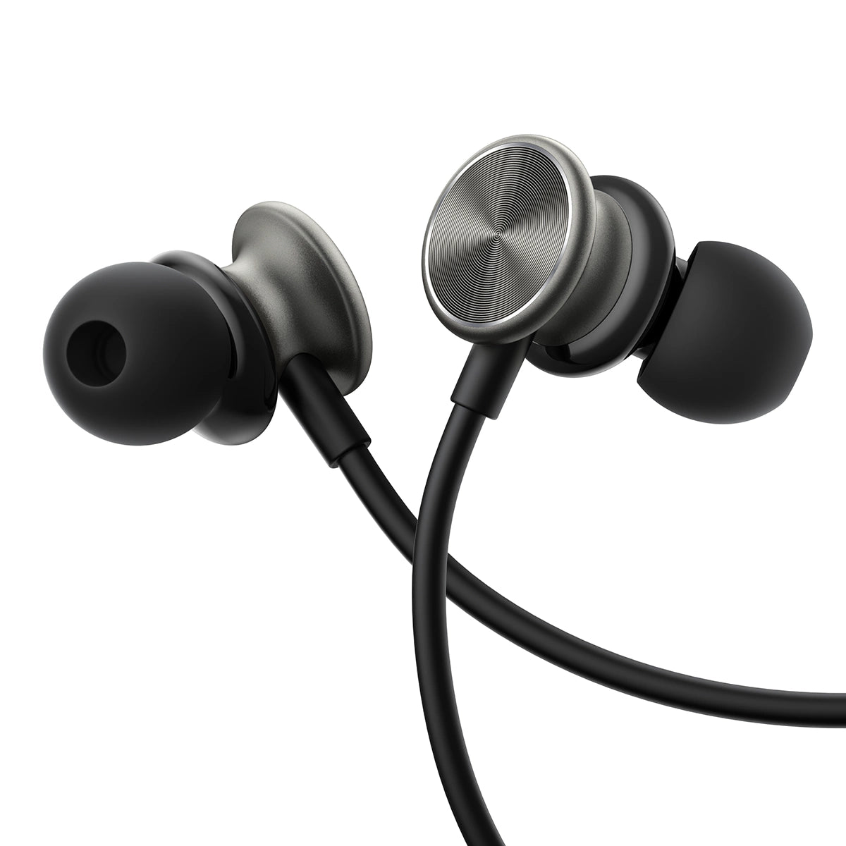 Przewodowe słuchawki douszne Joyroom Wired Series JR-EW03 - ciemnoszare – zdjęcie 2