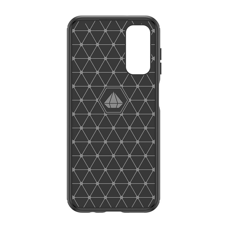 Elastyczne etui wzór karbon do Samsung Galaxy M14 Carbon Case - czarne – zdjęcie 5