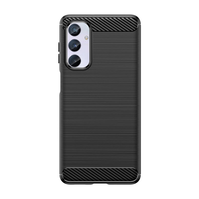 Elastyczne etui wzór karbon do Samsung Galaxy M54 Carbon Case - czarne – zdjęcie 2