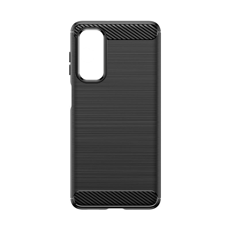 Elastyczne etui wzór karbon do Samsung Galaxy M54 Carbon Case - czarne – zdjęcie 4
