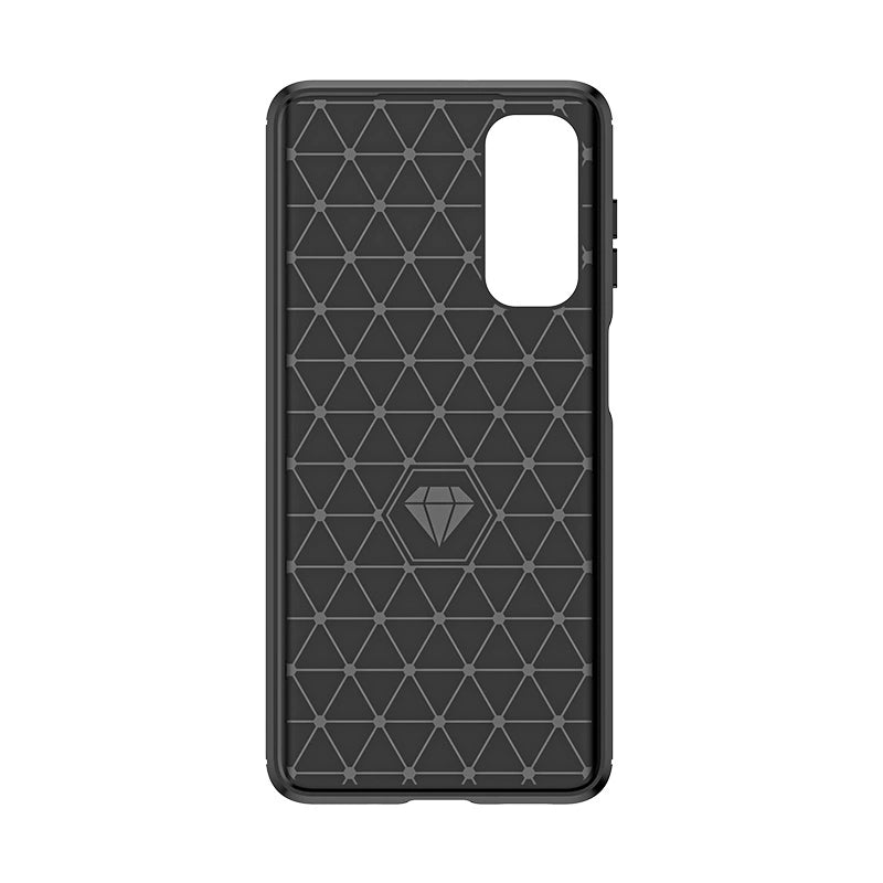 Elastyczne etui wzór karbon do Samsung Galaxy M54 Carbon Case - czarne – zdjęcie 5