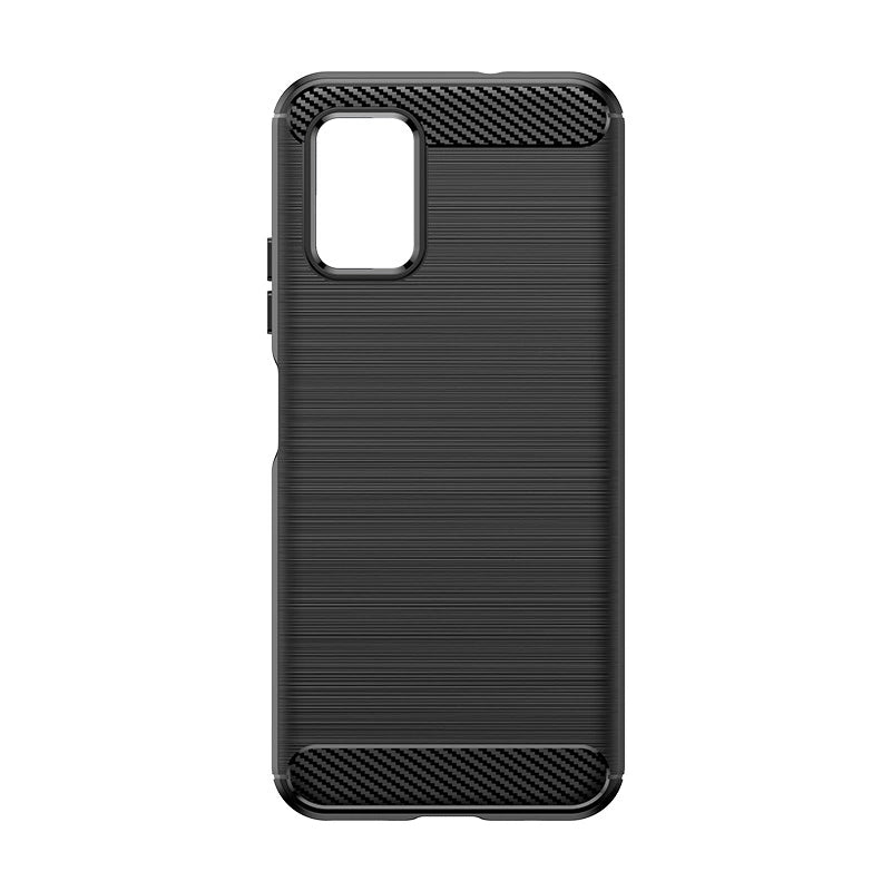 Etui silikonowe Carbon Case do Nokia C300 - czarne – zdjęcie 3