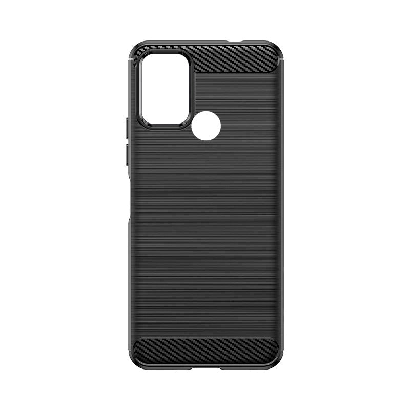 Etui silikonowe Carbon Case do Nokia C22 - czarne – zdjęcie 3