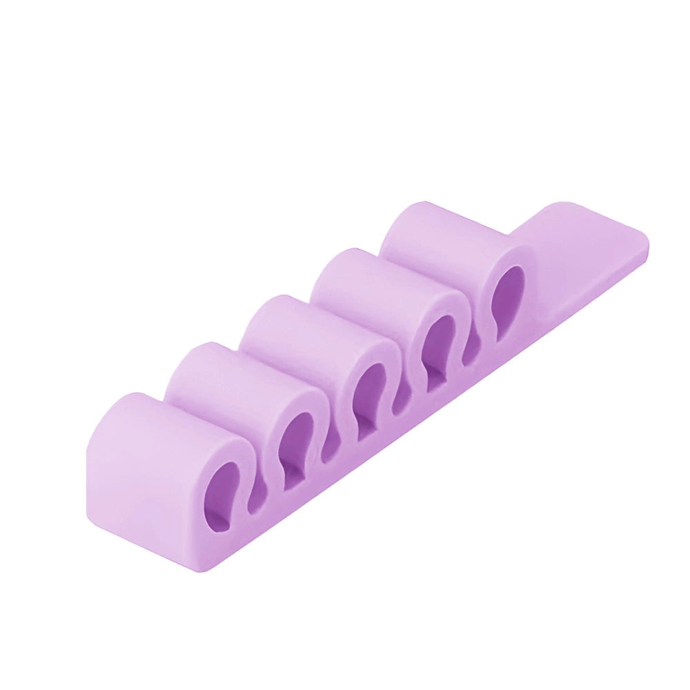 Silikonowy organizer biurowy - fioletowy – zdjęcie 9