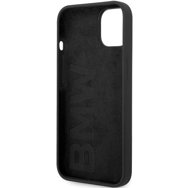Etui BMW Signature Liquid Silicone MagSafe na iPhone 14 - czarne – zdjęcie 7