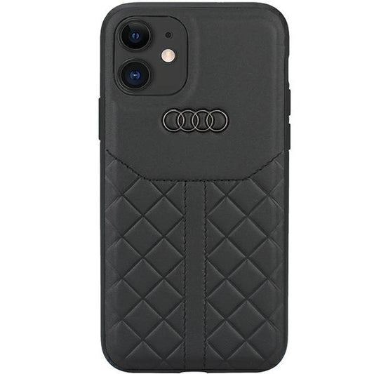 Etui Audi Genuine Leather na iPhone 11 / Xr - czarne