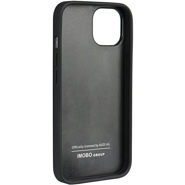 Etui Audi Genuine Leather na iPhone 12 / iPhone 12 Pro - czarne – zdjęcie 3