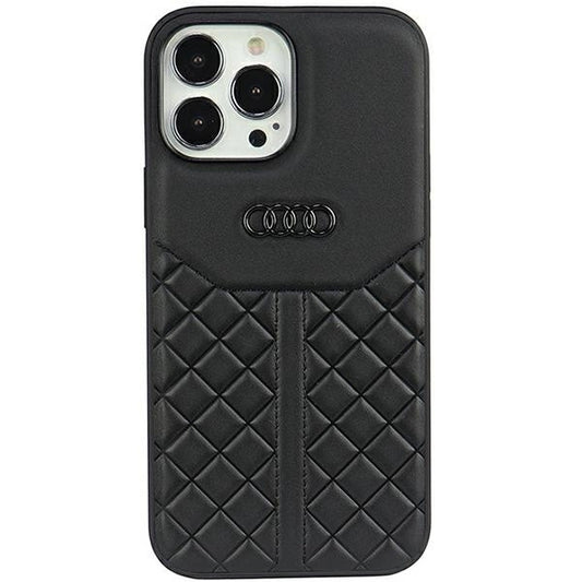Etui Audi Genuine Leather na iPhone 13 Pro / 13 - czarne