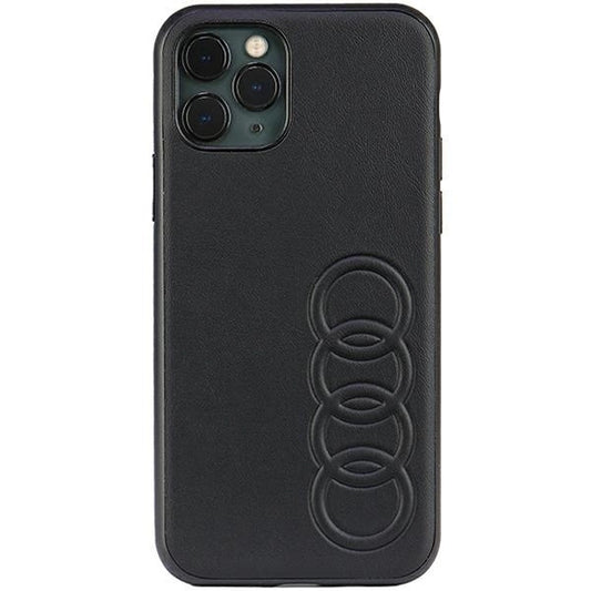 Etui Audi Synthetic Leather na iPhone 11 Pro - czarne