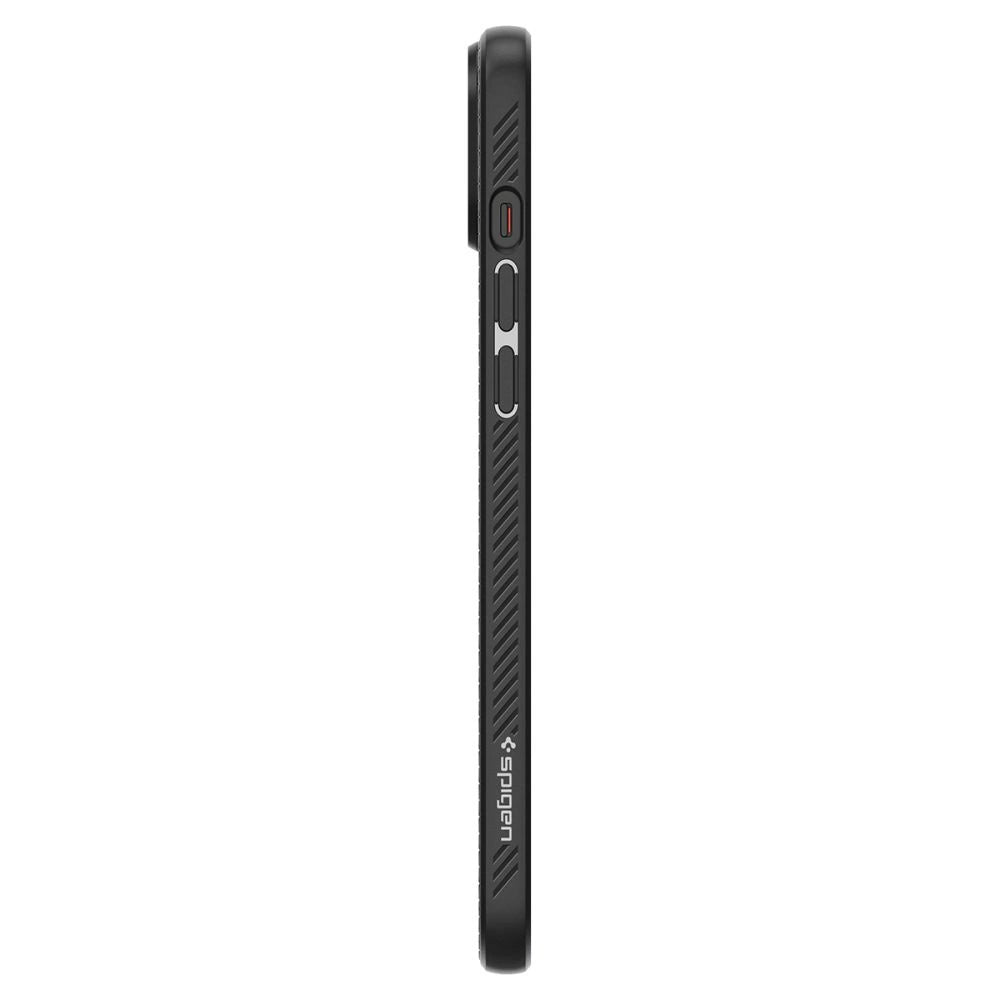 Etui Spigen Liquid Air na iPhone 15 - czarny mat – zdjęcie 5