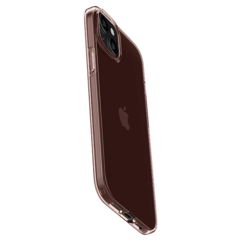 Etui Spigen Crystal Flex na iPhone 15 Plus - różowo-przezroczyste – zdjęcie 11
