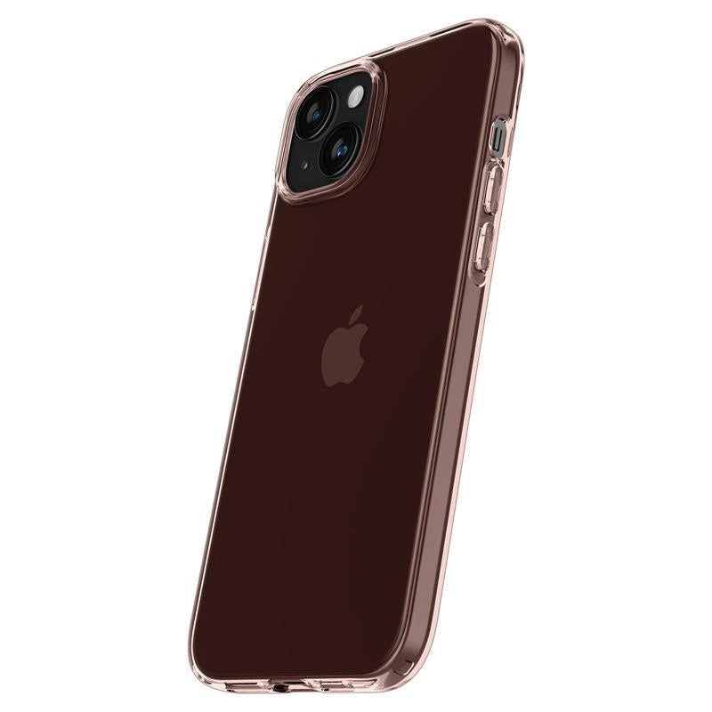 Etui Spigen Crystal Flex na iPhone 15 Plus - różowo-przezroczyste – zdjęcie 12