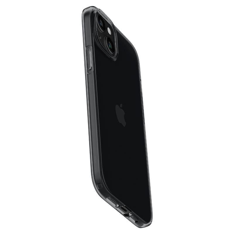 Etui Spigen Crystal Flex na iPhone 15 Plus - szaro-przezroczyste – zdjęcie 4