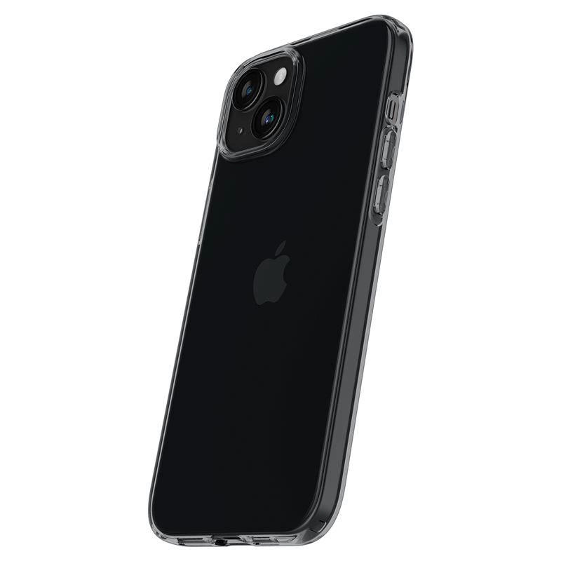 Etui Spigen Crystal Flex na iPhone 15 Plus - szaro-przezroczyste – zdjęcie 5