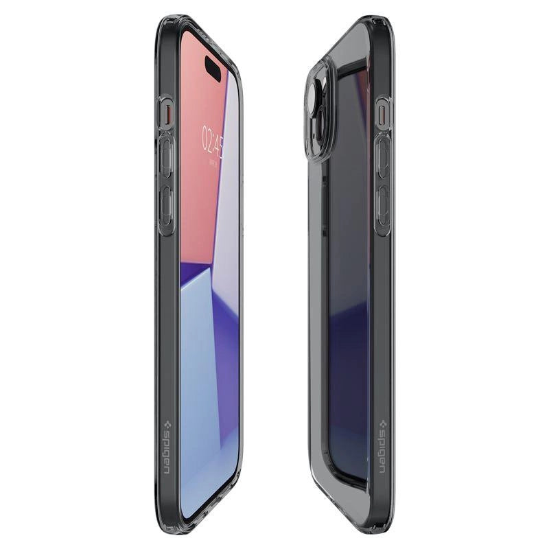 Etui Spigen Crystal Flex na iPhone 15 Plus - szaro-przezroczyste – zdjęcie 6
