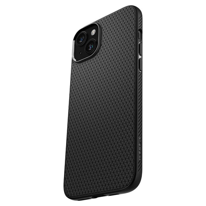 Etui Spigen Liquid Air na iPhone 15 Plus - czarny mat – zdjęcie 16