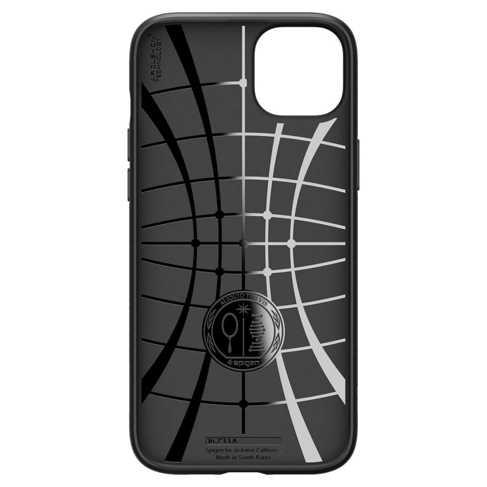 Etui Spigen Liquid Air na iPhone 15 Plus - czarny mat – zdjęcie 4