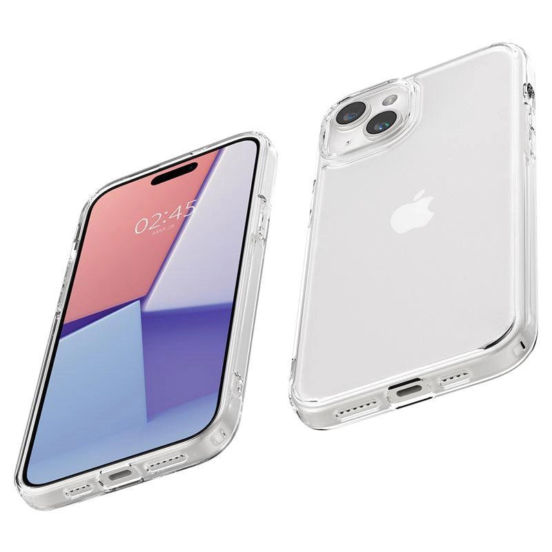 Etui Spigen Crystal Hybrid na iPhone 15 Plus - przezroczyste – zdjęcie 2
