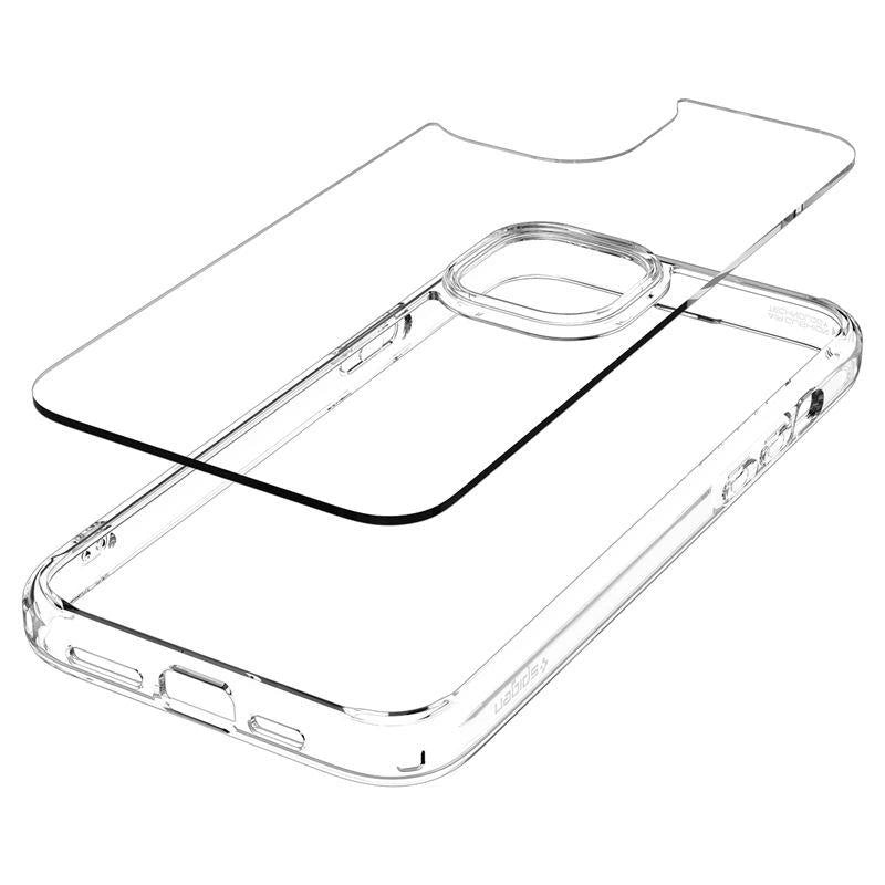 Etui Spigen Crystal Hybrid na iPhone 15 Plus - przezroczyste – zdjęcie 4