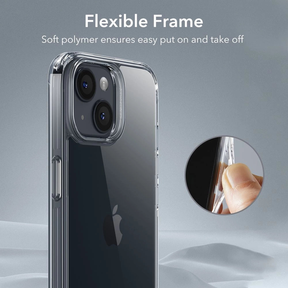 Etui ESR Ice Shield na iPhone 15 Plus - przezroczyste – zdjęcie 5