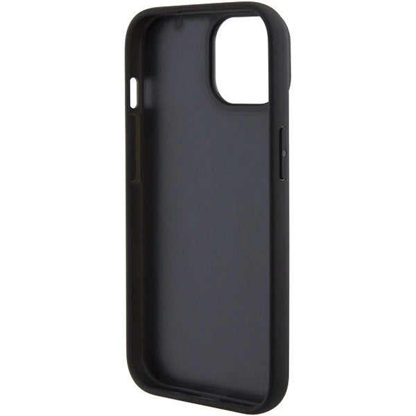 Etui BMW Leather Hot Stamp na iPhone 15 Plus - czarne – zdjęcie 7