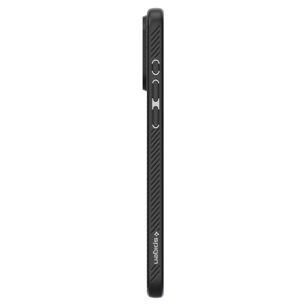 Etui Spigen Liquid Air na iPhone 15 Pro - czarny mat – zdjęcie 5