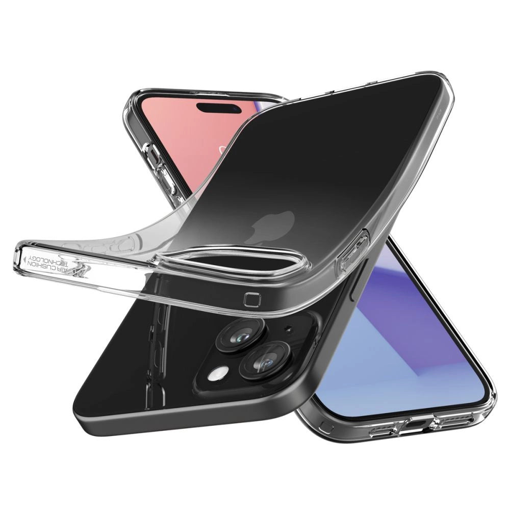 Etui Spigen Liquid Crystal na iPhone 15 Plus - przezroczyste – zdjęcie 7