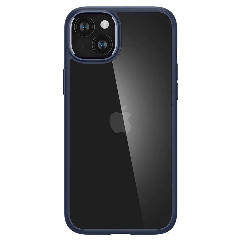 Etui Spigen Crystal Hybrid na iPhone 15 Plus - przezroczysto-niebieskie – zdjęcie 5
