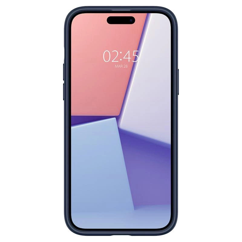 Etui Spigen Crystal Hybrid na iPhone 15 Plus - przezroczysto-niebieskie – zdjęcie 6