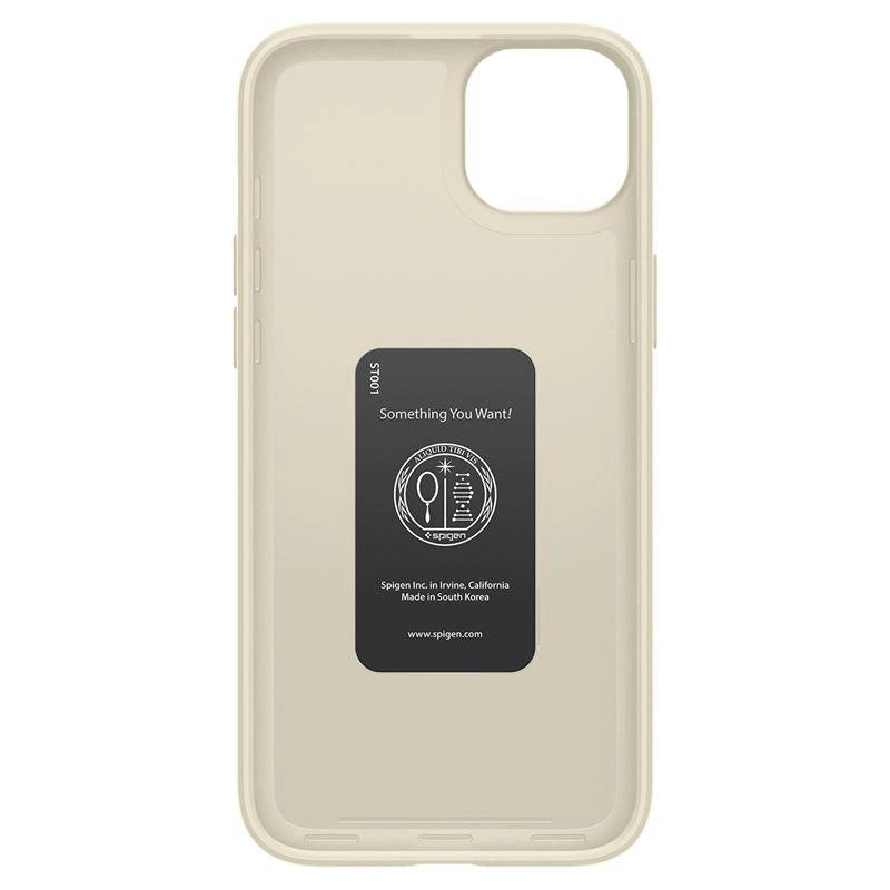 Etui Spigen Thin Fit na iPhone 15 Plus - beżowe – zdjęcie 10