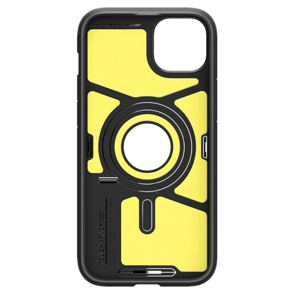 Etui Spigen Tough Armor MagSafe na iPhone 15 - czarne – zdjęcie 9
