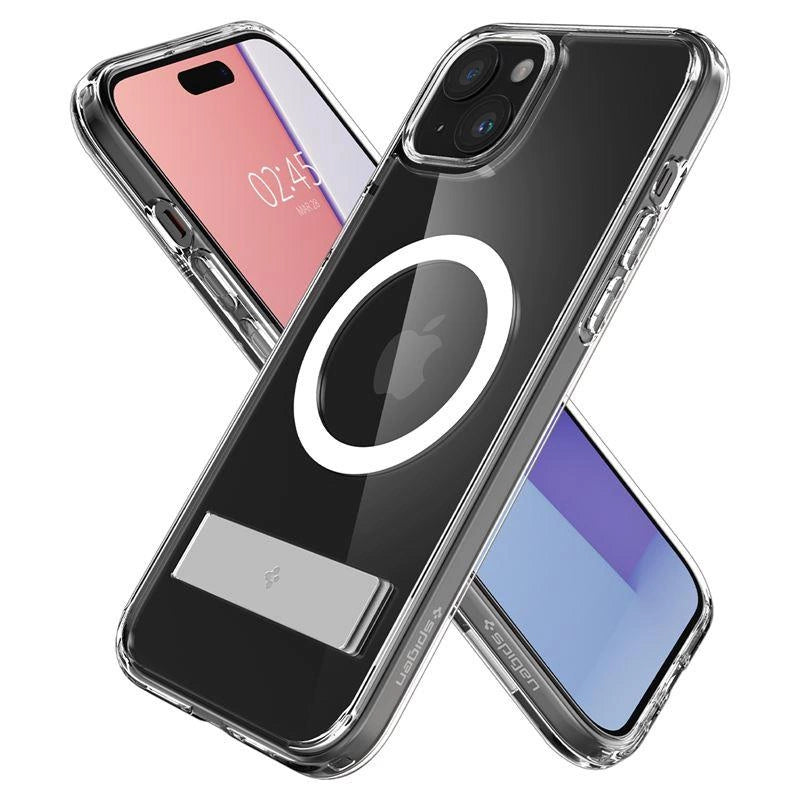 Spigen Ultra Hybrid S MagSafe, crystal clear - iPhone 15 Plus – zdjęcie 13