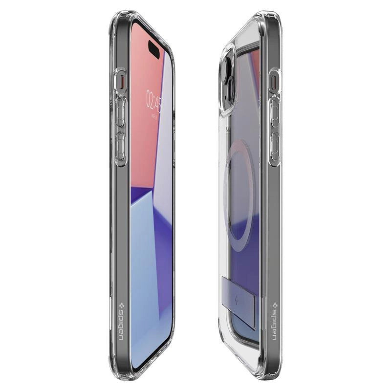 Spigen Ultra Hybrid S MagSafe, crystal clear - iPhone 15 Plus – zdjęcie 14