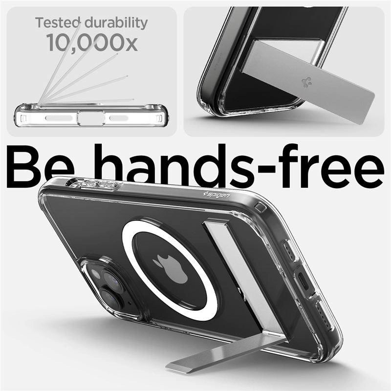 Spigen Ultra Hybrid S MagSafe, crystal clear - iPhone 15 Plus – zdjęcie 3