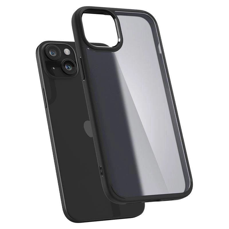 Etui Spigen Ultra Hybrid na iPhone 15 Plus - czarne – zdjęcie 10