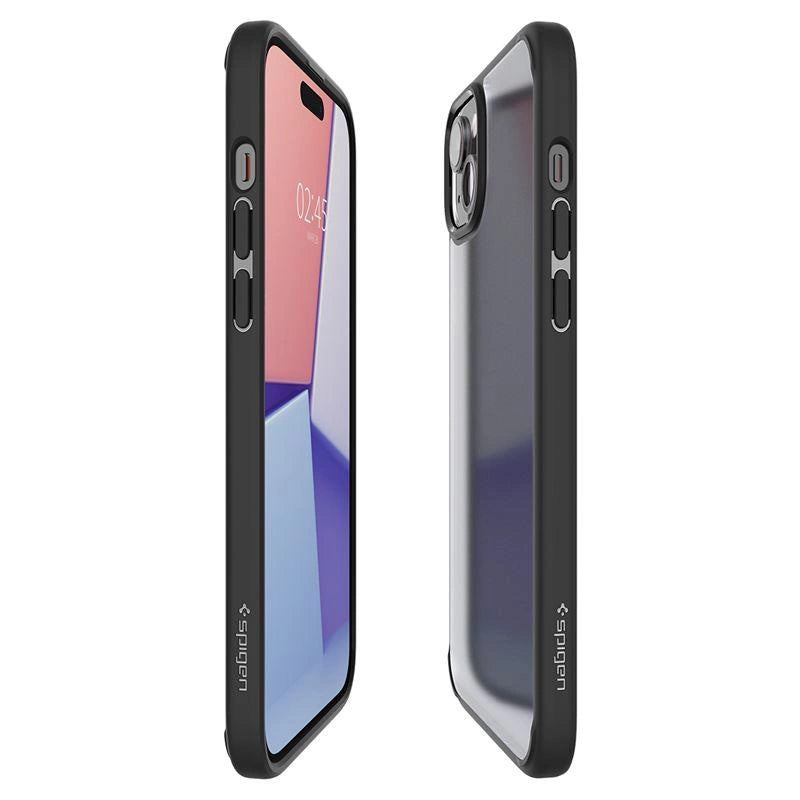 Etui Spigen Ultra Hybrid na iPhone 15 Plus - czarne – zdjęcie 13