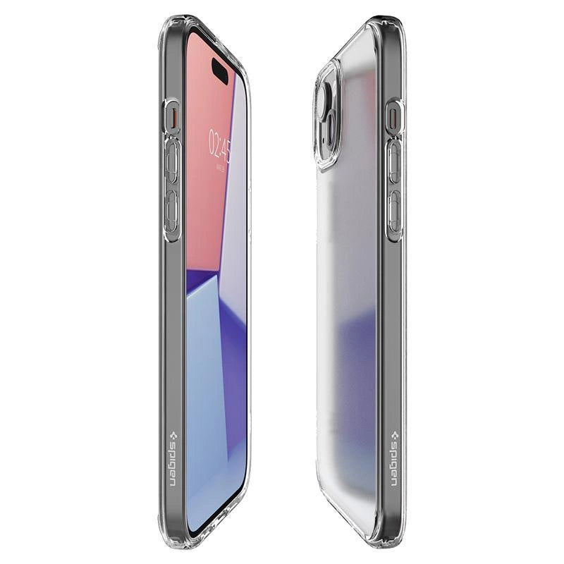 Etui Spigen Ultra Hybrid na iPhone 15 Plus - przezroczysto-matowe – zdjęcie 12