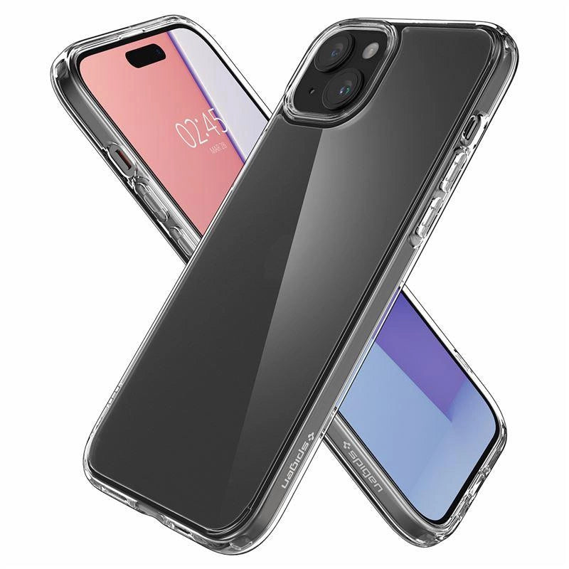 Etui Spigen Ultra Hybrid na iPhone 15 Plus - przezroczysto-matowe – zdjęcie 10