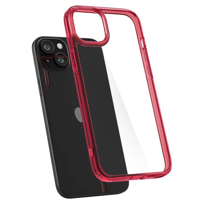 Etui Spigen Ultra Hybrid na iPhone 15 Plus - czerwone – zdjęcie 5