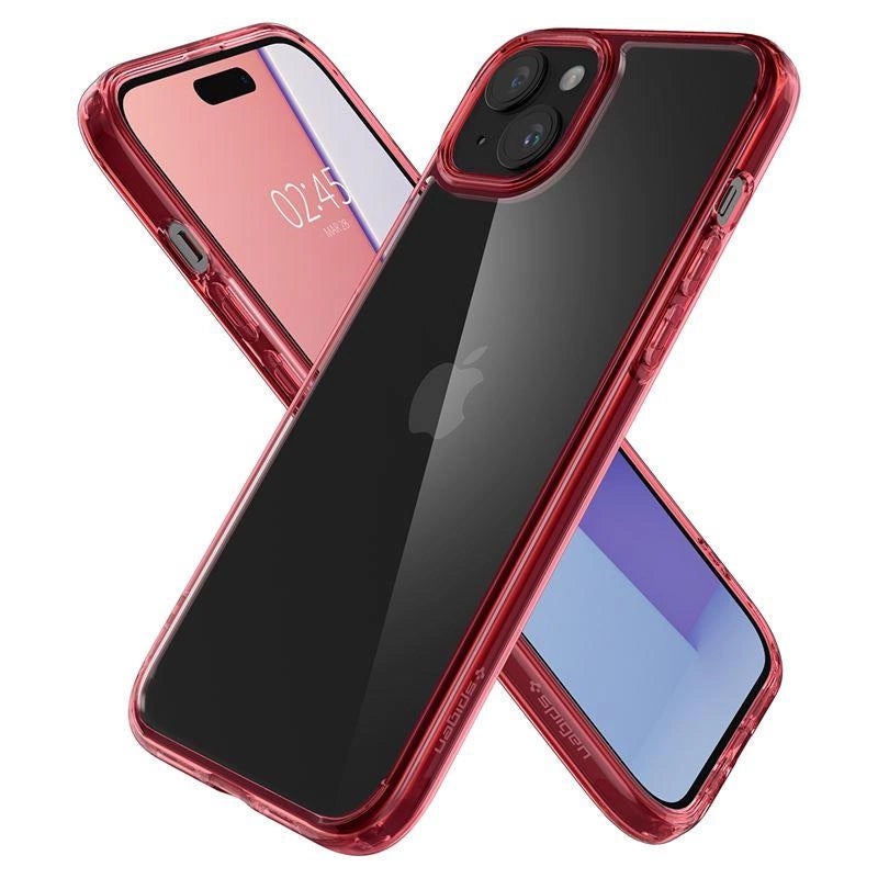 Etui Spigen Ultra Hybrid na iPhone 15 Plus - czerwone – zdjęcie 6