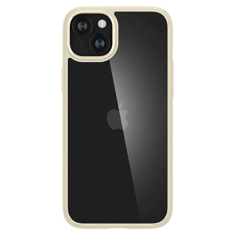 Etui Spigen Ultra Hybrid na iPhone 15 Plus - beżowe – zdjęcie 9